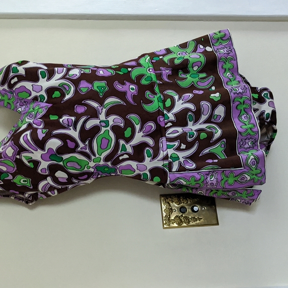 60's Vintage Bullet Bra Swimsuit from Saks 5th Ave size 12 - Picture 3 of 11